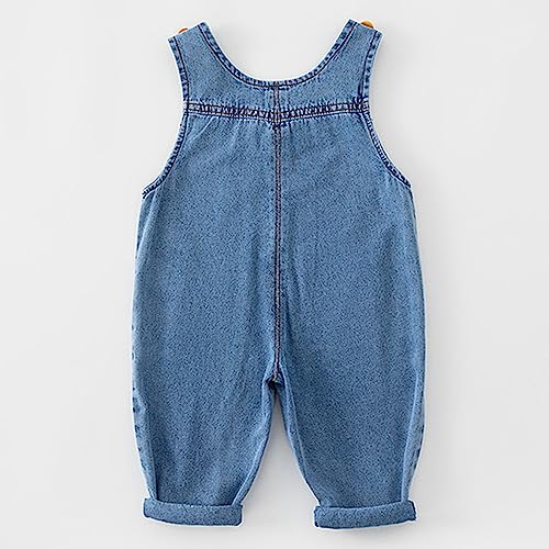 Denim Bib Overalls for Baby Boys and Girls