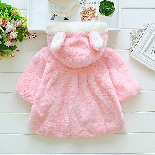 Infant Girl Faux Fur Cape Cloak Jacket
