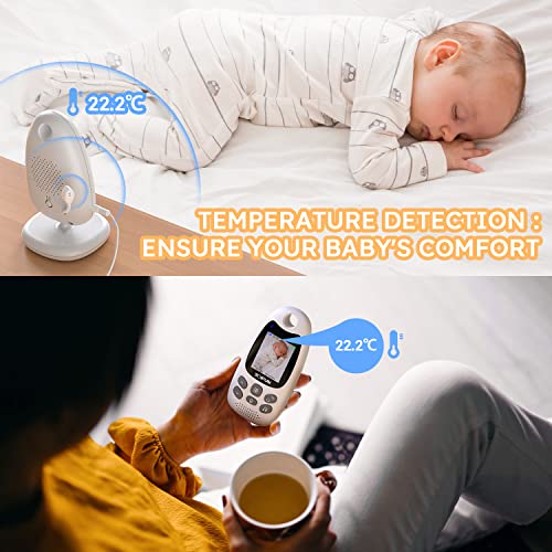 BOIFUN Video Baby Monitor: No WiFi, Night Vision
