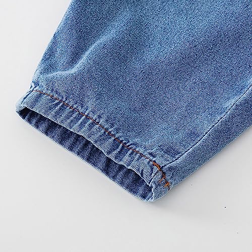 Denim Bib Overalls for Baby Boys and Girls