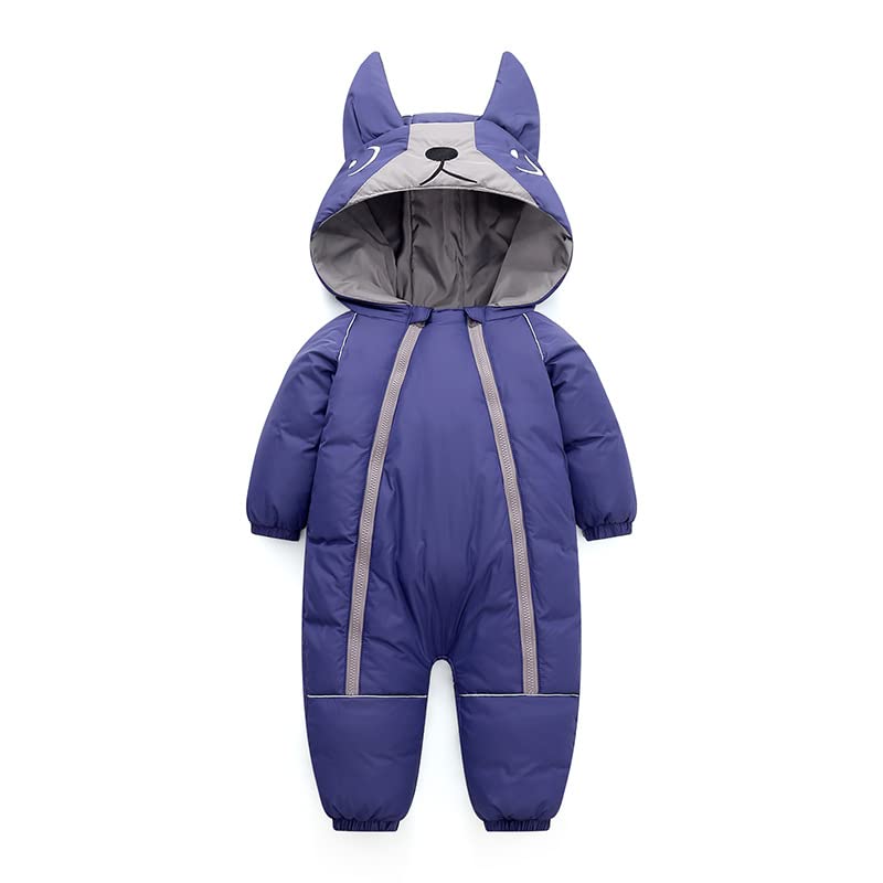 Ilyboz Baby Snowsuit with Warm Hooded Jumpsuit