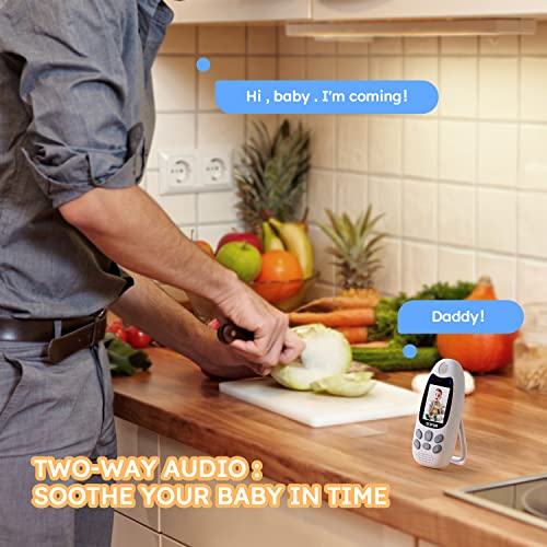 BOIFUN Video Baby Monitor: No WiFi, Night Vision