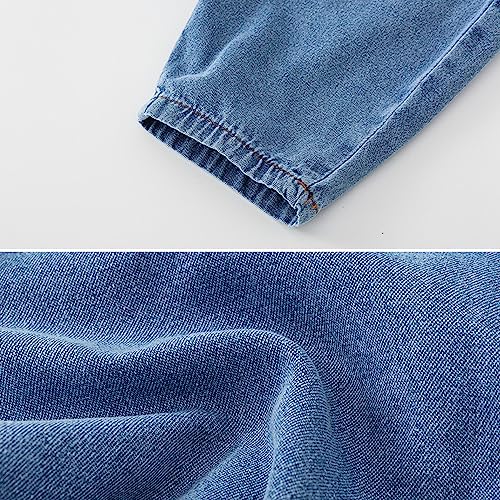 Denim Bib Overalls for Baby Boys and Girls