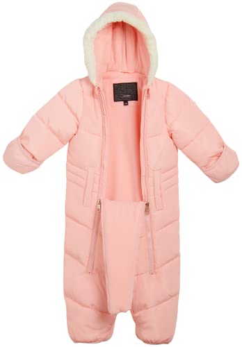 Steve Madden Sherpa-Lined Snowsuit for Baby Girls, 18M
