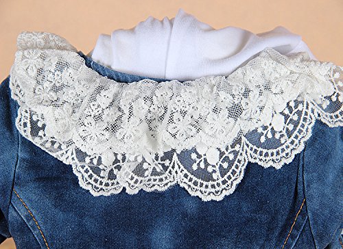 Baby Girl Denim Set: Shirt, Jacket, Jeans (2-3 Years)