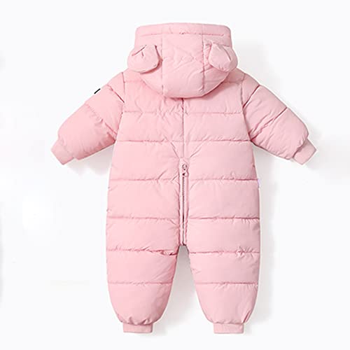 Blandoom Unisex Baby Snowsuit Hooded Jumpsuit Girls