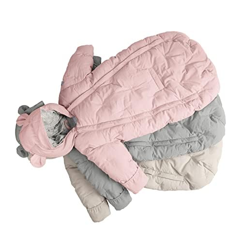 7AM Enfant Waterproof Winter Hooded Snowsuit for Baby