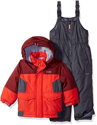 OshKosh B'Gosh Baby Boys Ski Jacket Snowsuit - Red - 4 Years