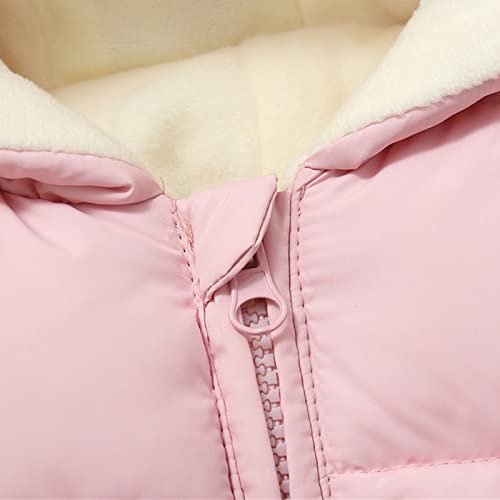 Blandoom Unisex Baby Snowsuit Hooded Jumpsuit Girls