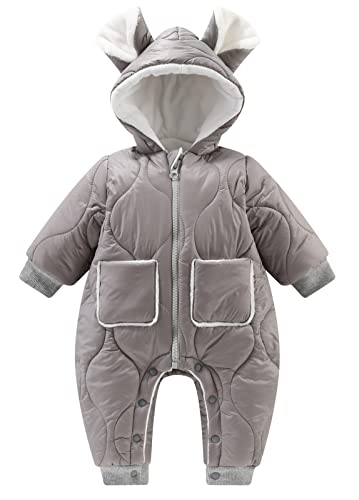 SEAUR - Hooded Winter Snowsuit for Baby Boys and Girls