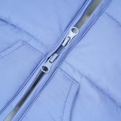 Baby Snowsuit Hooded Jumpsuit - 0-6 Months Blue