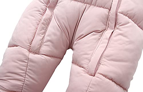 DINGDONG'S CLOSET Hooded Winter Snowsuit for Baby Boys Girls