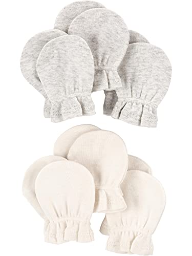 Carter's Baby Girls' Mittens, Pack of 6, Cream
