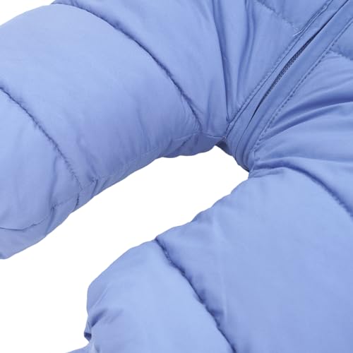 Baby Snowsuit Hooded Jumpsuit - 0-6 Months Blue