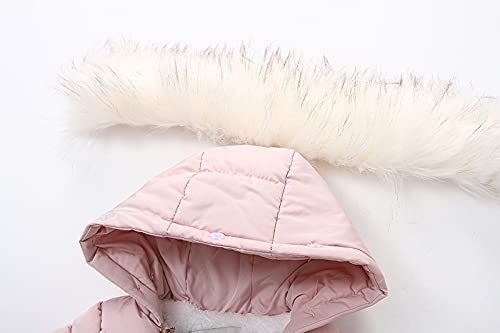 DINGDONG'S CLOSET Hooded Winter Snowsuit for Baby Boys Girls