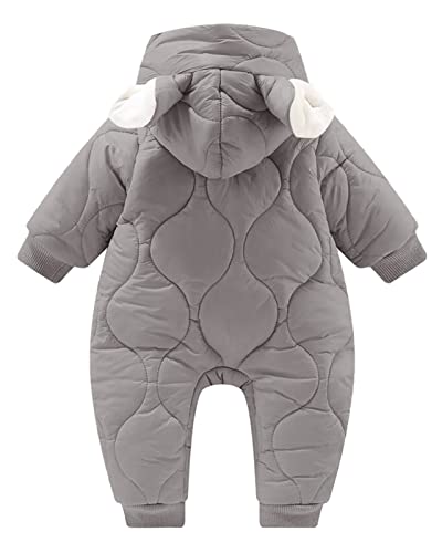 SEAUR - Hooded Winter Snowsuit for Baby Boys and Girls