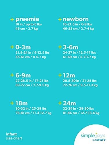 Carter's Baby Girls' Mittens, Pack of 6, Cream