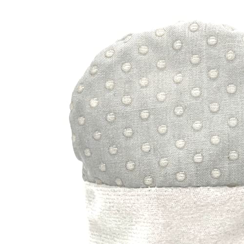 Adjustable Gummee Baby Scratch Mittens in Grey