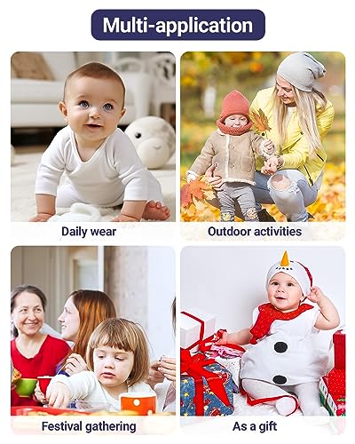 Minizone Baby Hooded Snowsuit Warm Winter Romper, Navy Blue