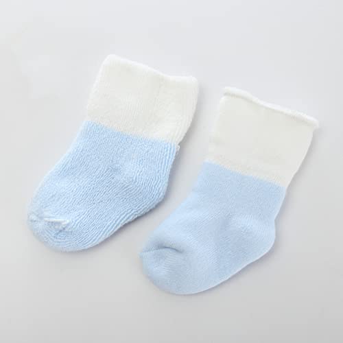 MAMIMAKA Baby Boys Caps, Mittens, Socks Set, 0-6 Months