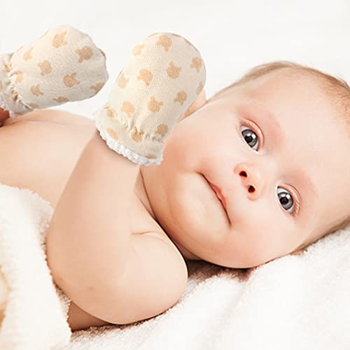 3 Pairs Baby Mittens - Anti-Scratch, Warm Winter