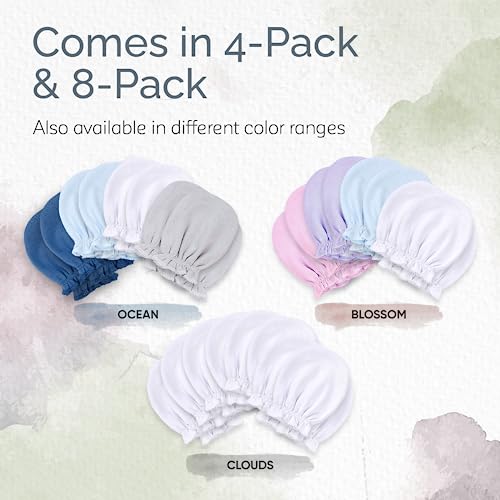 Newborn Baby Hand Mittens 0-6 Months 4-Pack