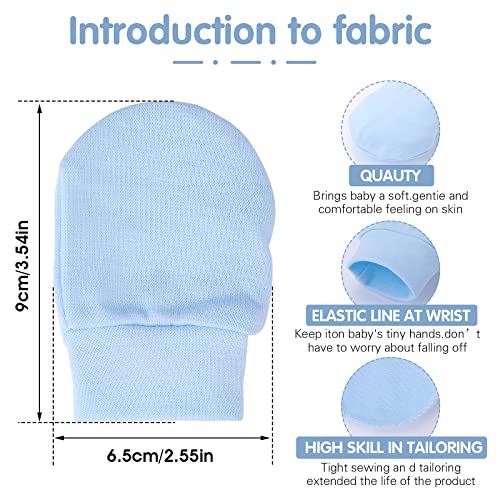 6 Pairs ASTER Infant Soft Cotton Baby Mittens