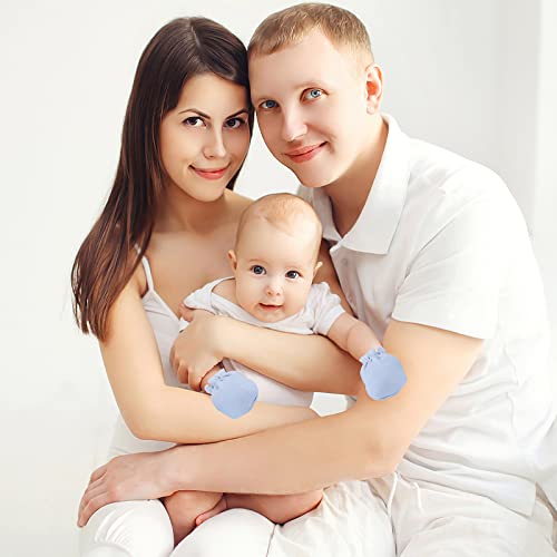 9 Pairs Cotton Baby Mittens for Newborn Boys/Girls