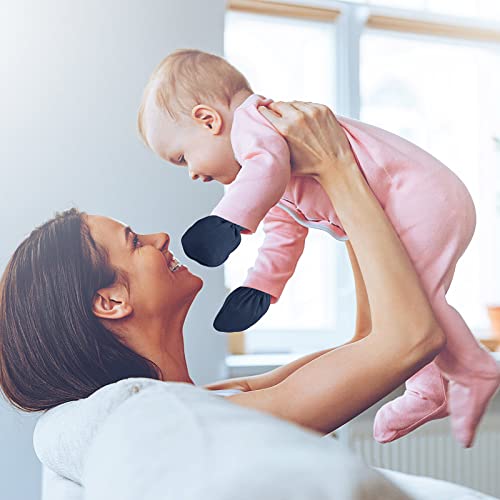 9 Pairs Cotton Baby Mittens for Newborn Boys/Girls