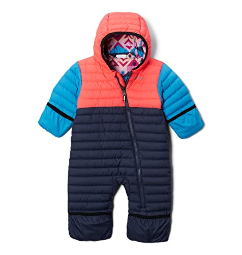 Columbia Baby Girls Reversible Bunting, 3-6 Months