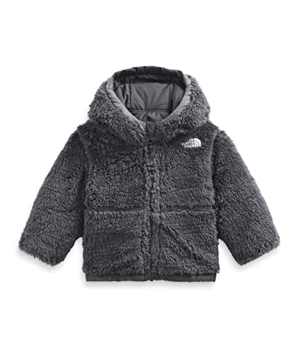 THE NORTH FACE Baby Reversible Hooded Jacket, Grey, 12-18 Months