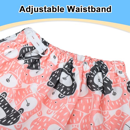 2 Packs Cotton Potty Training Pants, Waterproof, Pink