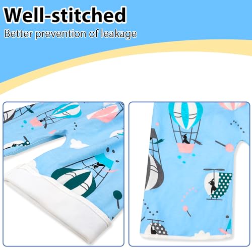 2 Packs Cotton Potty Training Pants, Waterproof, Pink