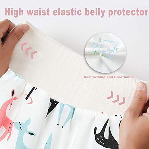 2 Packs Strong Absorbent Toddler Training Pants, Waterproof, Breathable