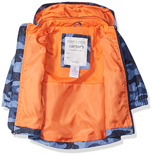 Carter's Baby Boys Blue Camo Rainslicker Raincoat
