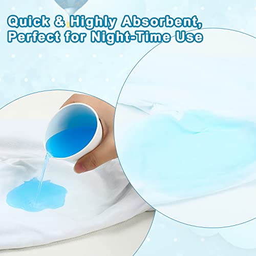 MOEMOE BABY Waterproof Diaper Skirt, 2 Packs Blue