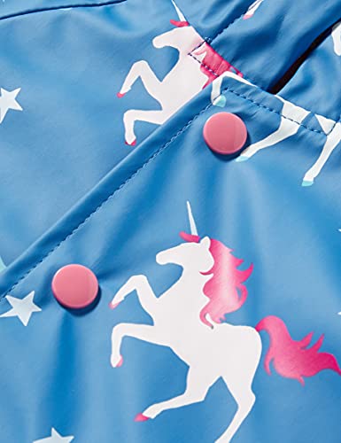 Hatley Twinkle Unicorns Raincoat for Baby Girls, 9-12 Months