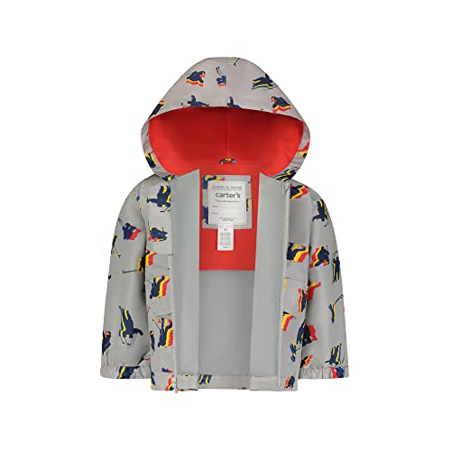 Carter's Grey Rain Jacket for Baby Boys, 12 Months