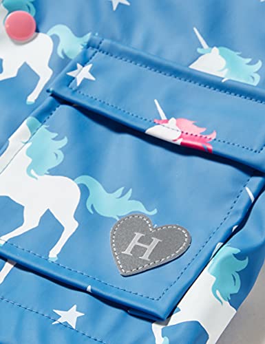 Hatley Twinkle Unicorns Raincoat for Baby Girls, 9-12 Months