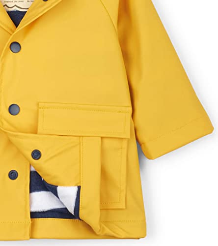 Hatley Baby Boys' Printed Raincoat, Yellow, (9-12 Months)