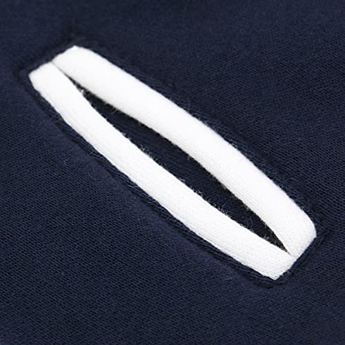 Famuka Kids Navy Baseball Suit Jacket, 6-9 Months