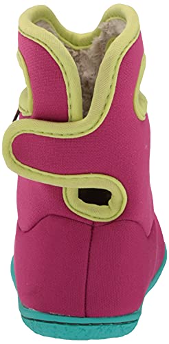 BOGS Baby Magenta Multi Warm Wellies Boots