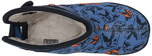 Cool Dino Blue Multi Baby Wellies Boots