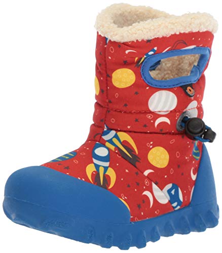 Space Print Insulated Toddler Winter Boot