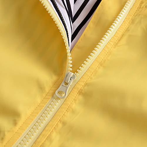 Miyanuby Cartoon Hoodie Raincoat for Toddler Boys and Girls