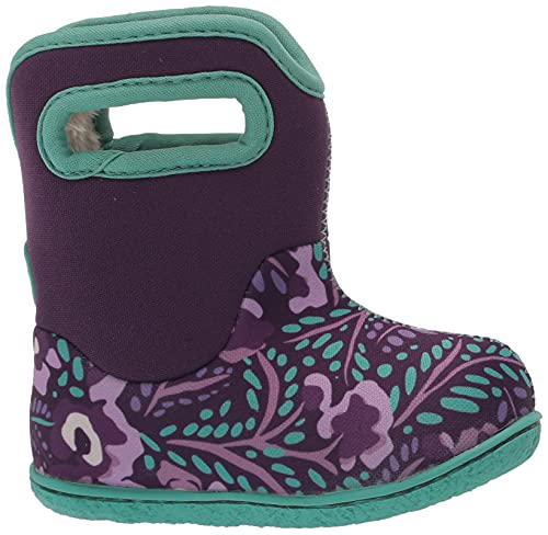 BOGS Baby Super Flowers Purple Warm Wellies Boots