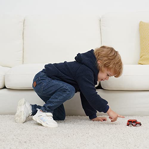 Cartoon Fleece Hooded Jacket for Newborns 3-6M