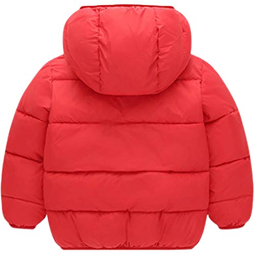 Miyanuby Toddler Hooded Warm Winter Coat - 2-7 Years