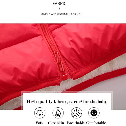 Blue Puffer Jacket with Hood for Infants/Toddlers