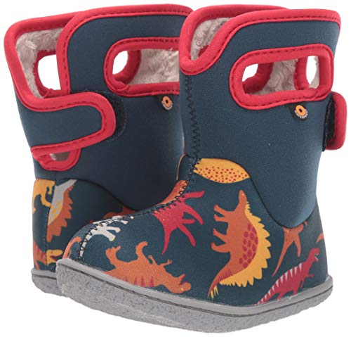 Warm washable Bogs Baby Dino Insulated Wellies Boots